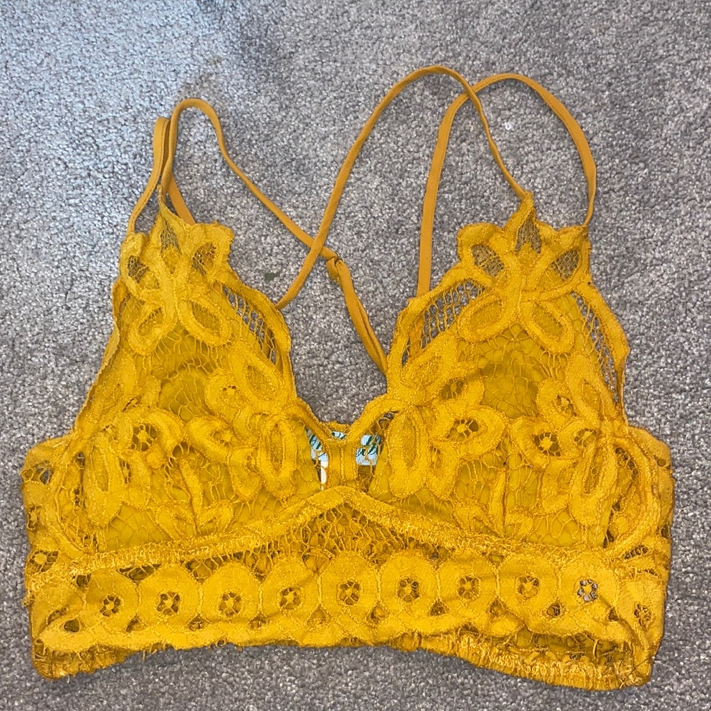 Yellow bralette